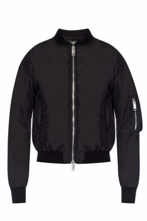 'bomber' jacket with a sequin logo, zdjęcie 1 'bomber' jacket with a sequin logo od Versace Versus